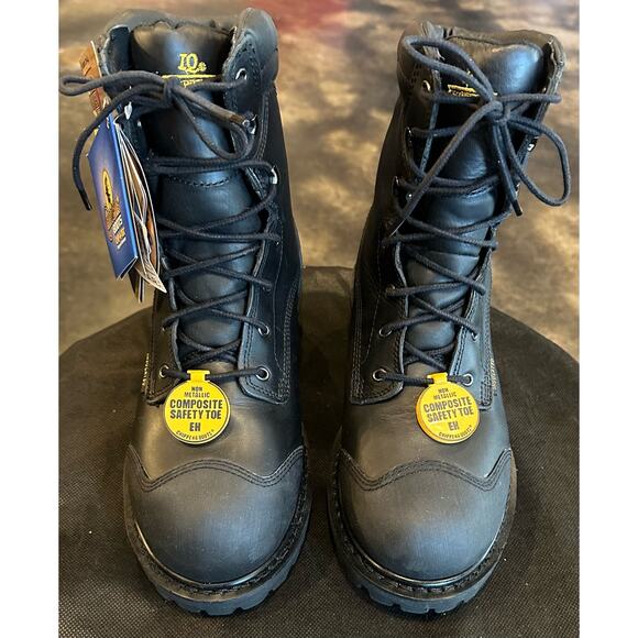New Chippewa Men's Black Oiled Waterproof Insulated Composition Boot Size 7.5XW - Picture 4 of 9